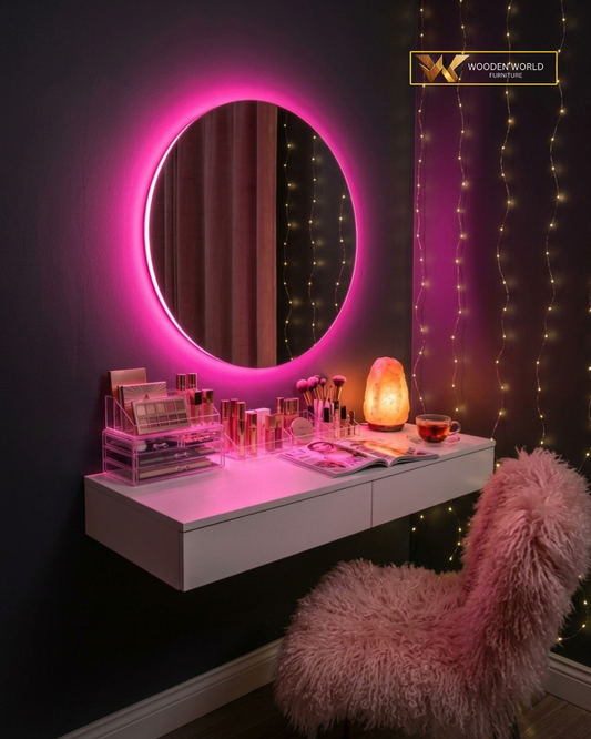 Modern Round LED Mirror